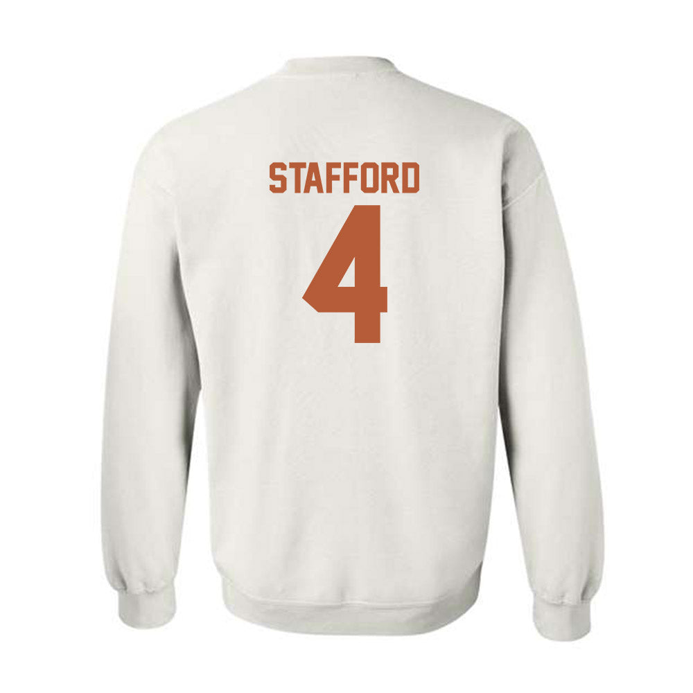 Texas - NCAA Women's Volleyball : Torrey Stafford - Classic Shersey Crewneck Sweatshirt-1