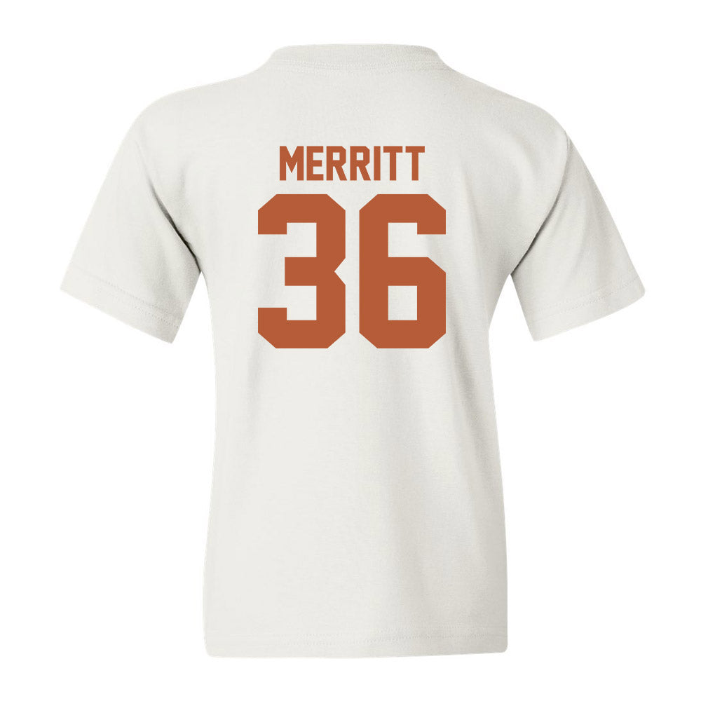 Texas - NCAA Football : Quinn Merritt - Classic Shersey Youth T-Shirt