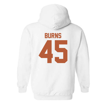 Texas - NCAA Baseball : Thomas Burns - Classic Shersey Hooded Sweatshirt-1