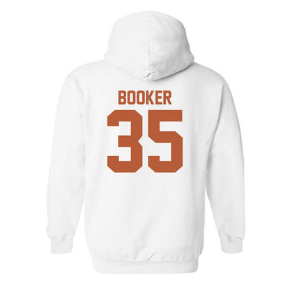 Texas - NCAA Women's Basketball : Madison Booker - Classic Shersey Hooded Sweatshirt-1