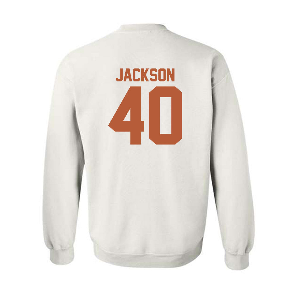 Texas - NCAA Football : Lance Jackson - Classic Shersey Crewneck Sweatshirt-1