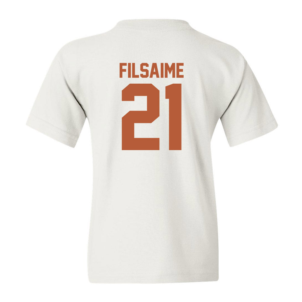 Texas - NCAA Football : Xavier Filsaime - Classic Shersey Youth T-Shirt