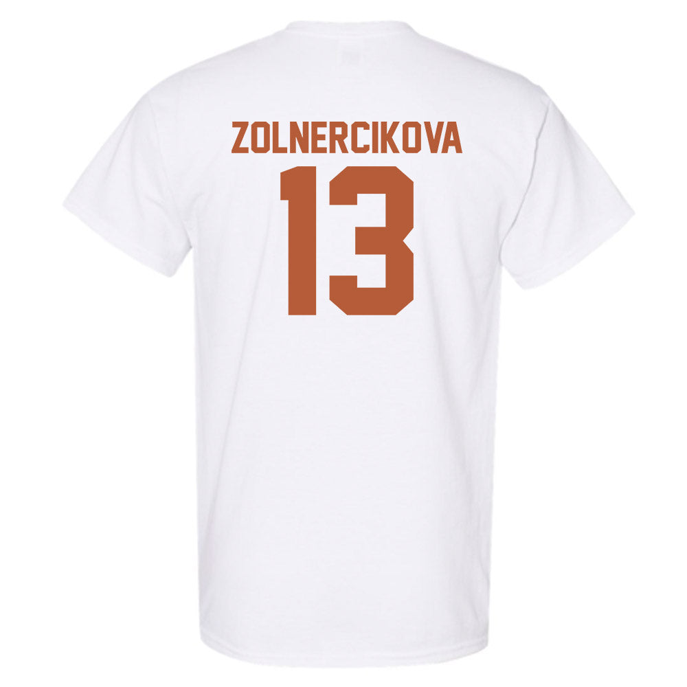 Texas - NCAA Beach Volleyball : Karin Zolnercikova - Classic Shersey T-Shirt-1