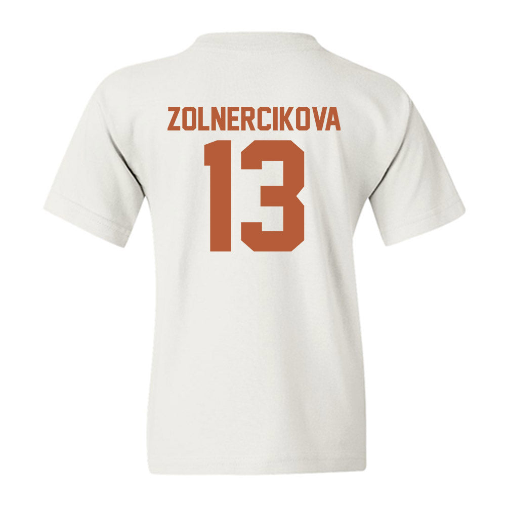 Texas - NCAA Beach Volleyball : Karin Zolnercikova - Classic Shersey Youth T-Shirt-1