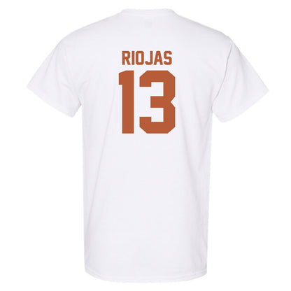 Texas - NCAA Baseball : Ruger Riojas - Classic Shersey T-Shirt-1