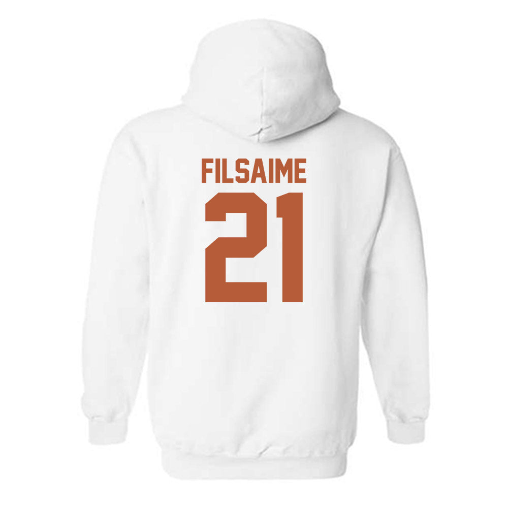 Texas - NCAA Football : Xavier Filsaime - Classic Shersey Hooded Sweatshirt