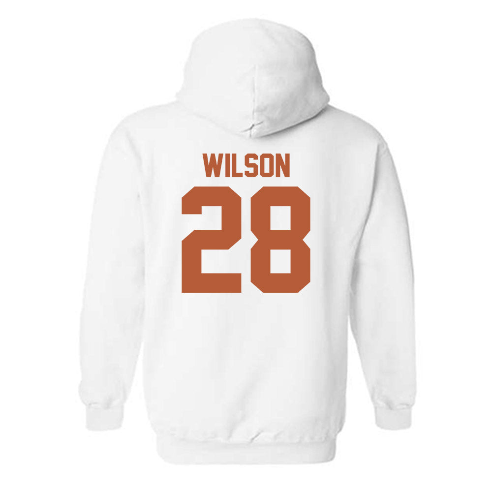 Texas - NCAA Football : Santana Wilson - Classic Shersey Hooded Sweatshirt-1