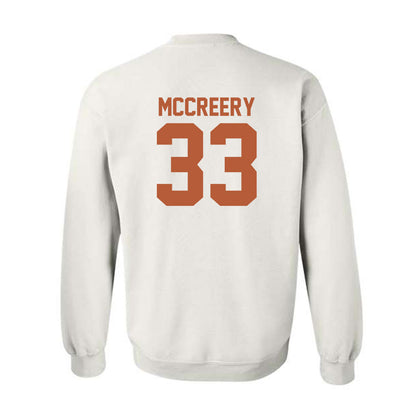 Texas - NCAA Baseball : Connor McCreery - Classic Shersey Crewneck Sweatshirt-1