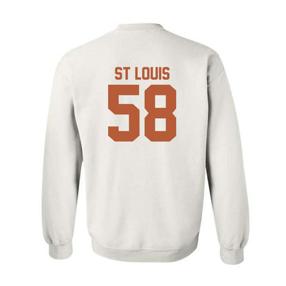 Texas - NCAA Football : Lance St Louis - Classic Shersey Crewneck Sweatshirt