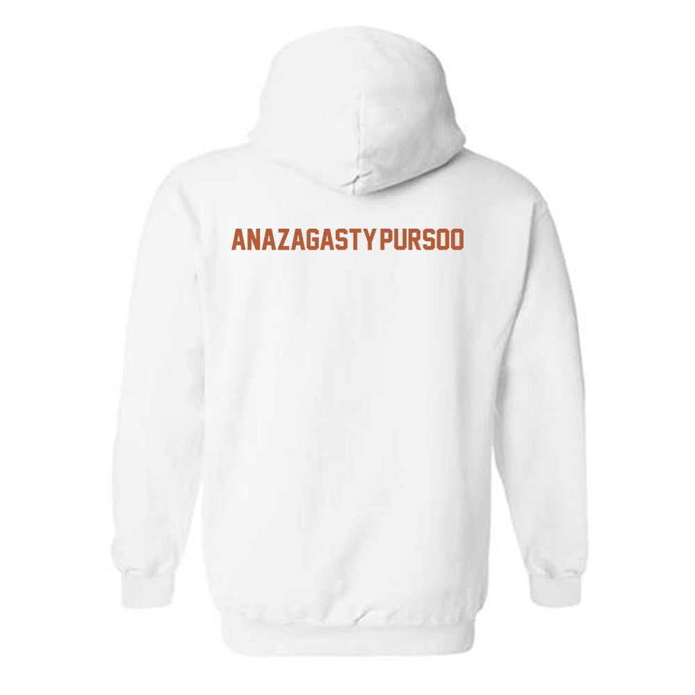 Texas - NCAA Women's Tennis : Ariana Anazagasty-Pursoo - Classic Shersey Hooded Sweatshirt-1