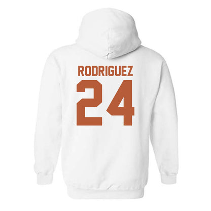 Texas - NCAA Baseball : Adrian Rodriguez - Classic Shersey Hooded Sweatshirt-1