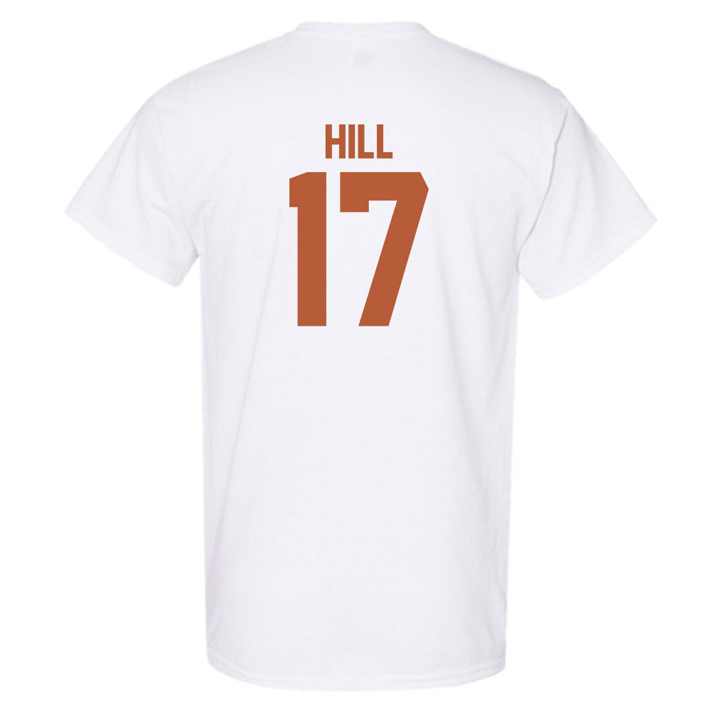 Texas - NCAA Baseball : Will Hill - Classic Shersey T-Shirt-1