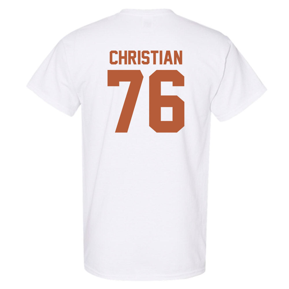 Texas - NCAA Football : Jackson Christian - Classic Shersey T-Shirt-1
