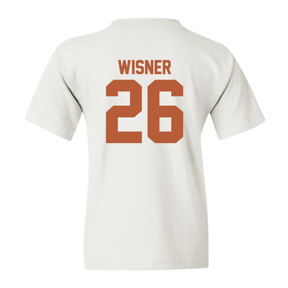 Texas - NCAA Football : Quintrevion Wisner - Classic Shersey Youth T-Shirt