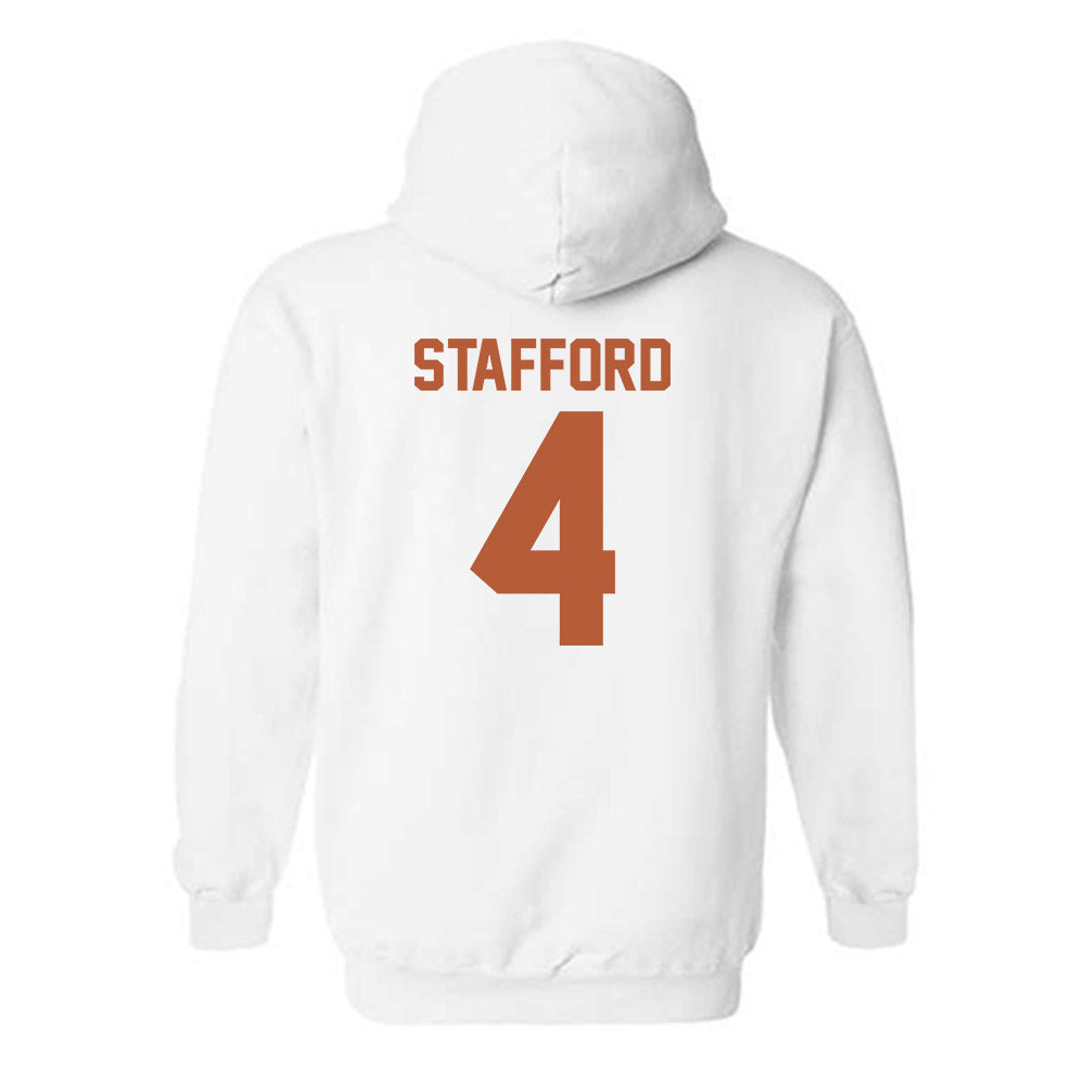 Texas - NCAA Women's Volleyball : Torrey Stafford - Classic Shersey Hooded Sweatshirt-1