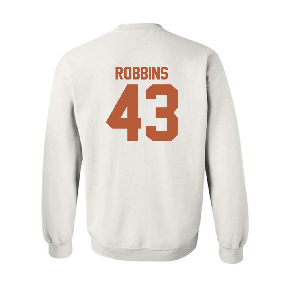 Texas - NCAA Baseball : Aiden Robbins - Classic Shersey Crewneck Sweatshirt-1