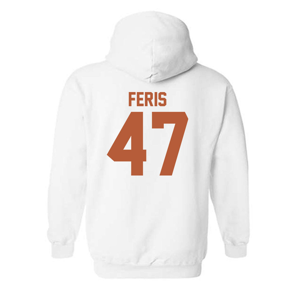 Texas - NCAA Football : Charlie Feris - Classic Shersey Hooded Sweatshirt-1