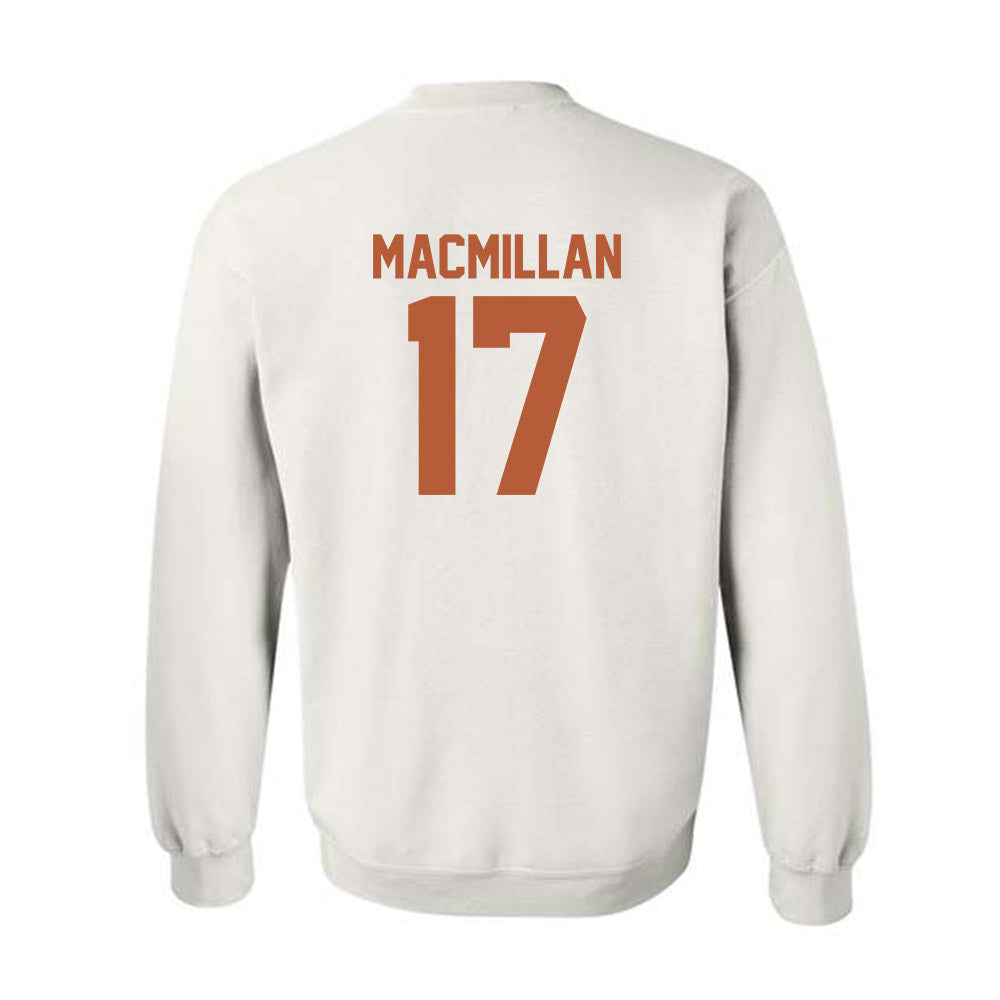 Texas - NCAA Women's Soccer : Molly MacMillan - Classic Shersey Crewneck Sweatshirt-1
