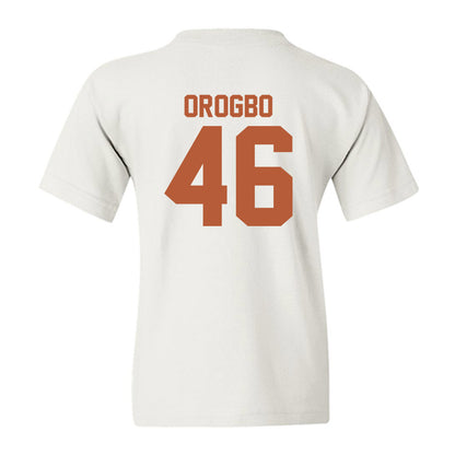Texas - NCAA Football : Olalekan Orogbo - Classic Shersey Youth T-Shirt-1