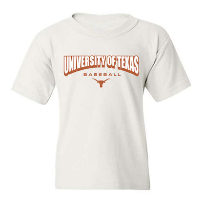 Texas - NCAA Baseball : Jack Paris - Classic Shersey Youth T-Shirt-0