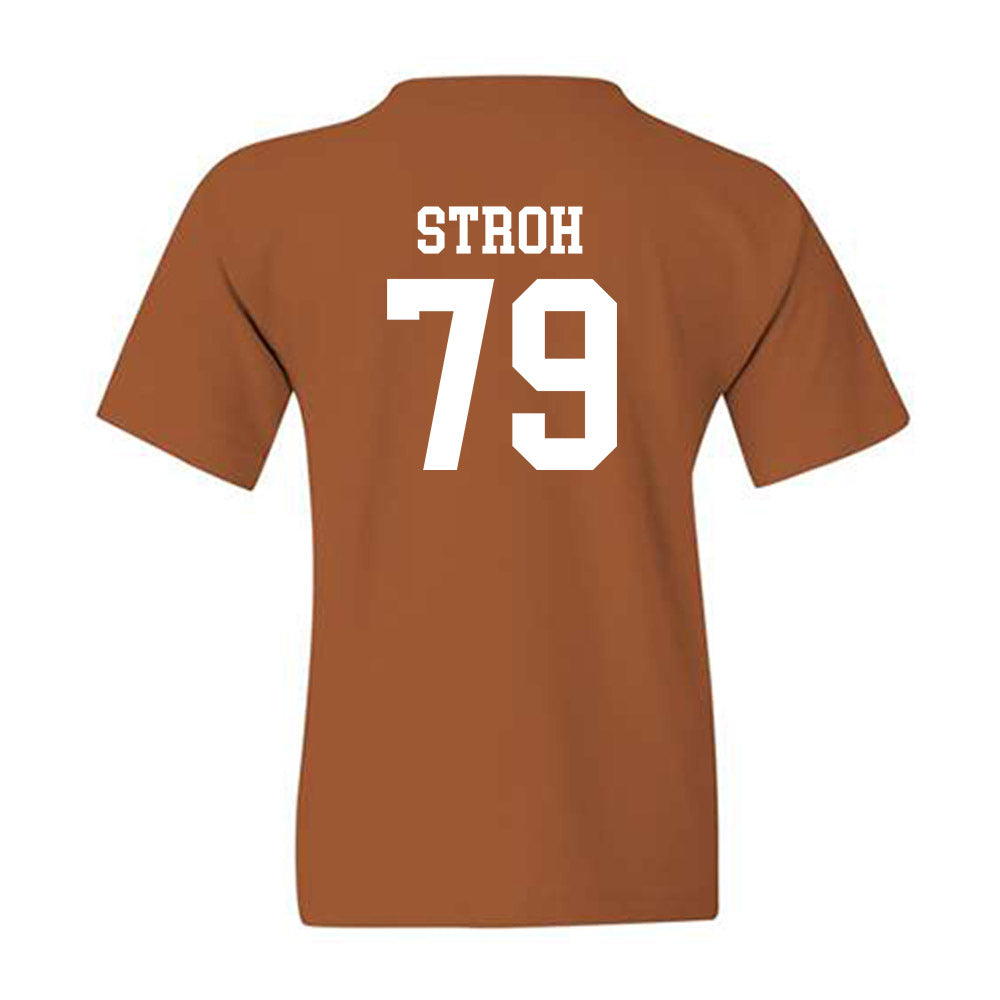 Texas - NCAA Football : Connor Stroh - Classic Shersey Youth T-Shirt