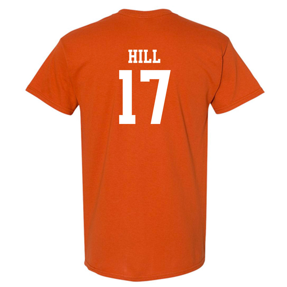 Texas - NCAA Baseball : Will Hill - Classic Shersey T-Shirt-1