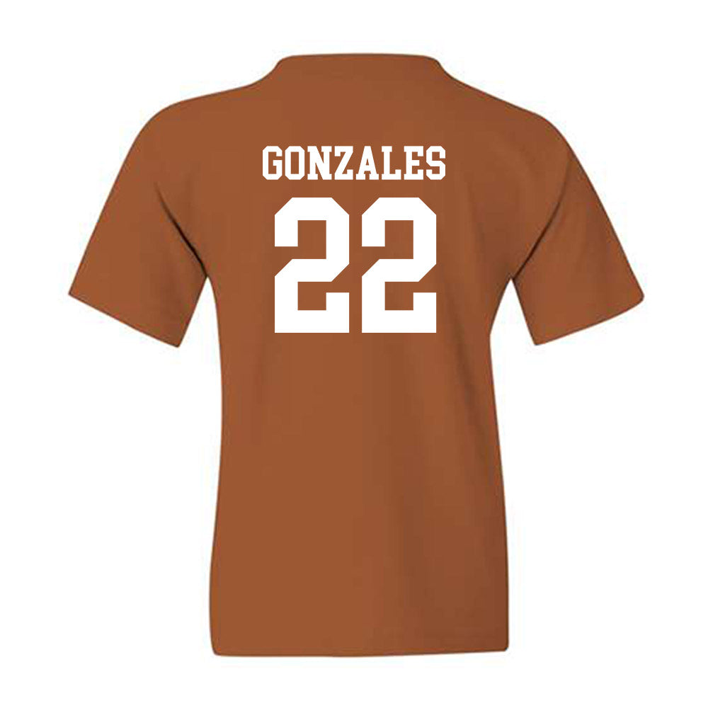 Texas - NCAA Softball : Brenlee Gonzales - Classic Shersey Youth T-Shirt-1