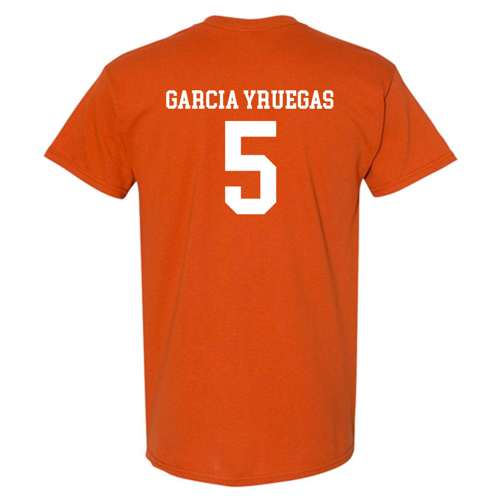 Texas - NCAA Baseball : Felix Garcia Yruegas - Classic Shersey T-Shirt-1