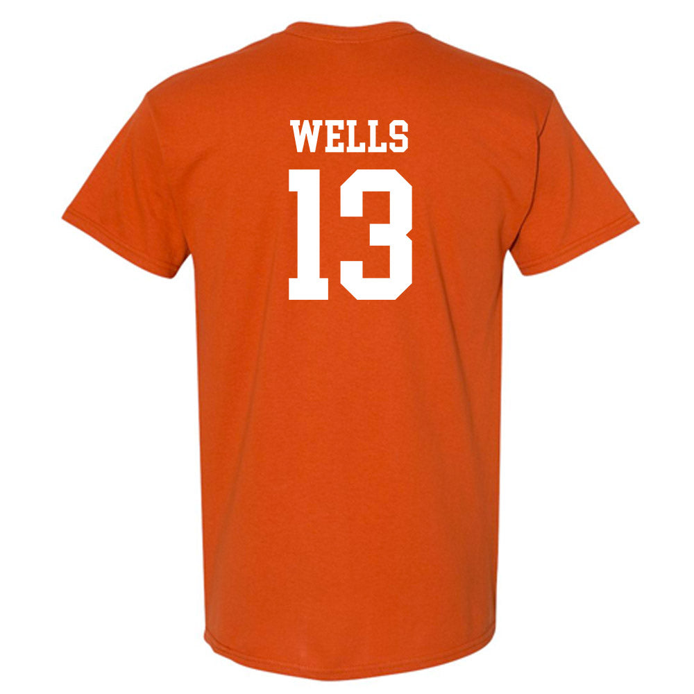 Texas - NCAA Softball : Hannah Wells - Classic Shersey T-Shirt-1