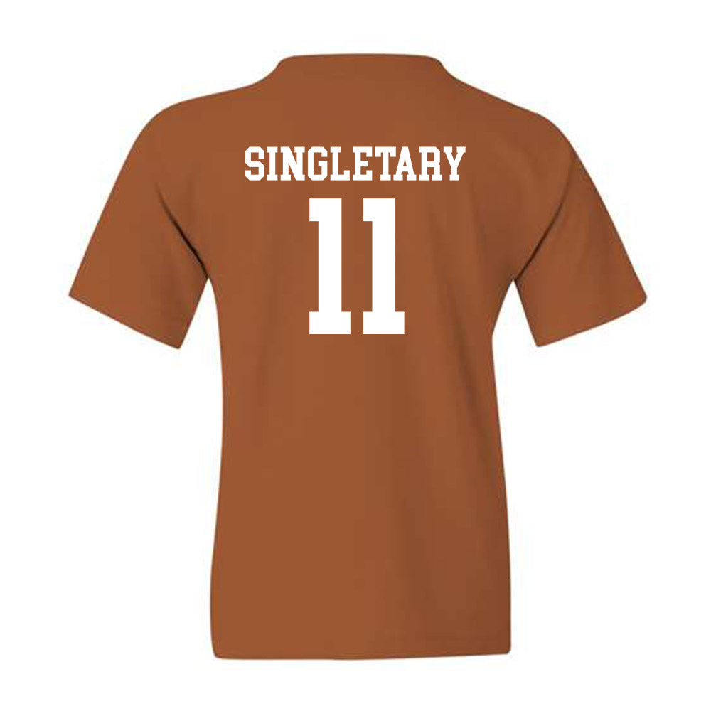 Texas - NCAA Women's Volleyball : Marianna Singletary - Classic Shersey Youth T-Shirt