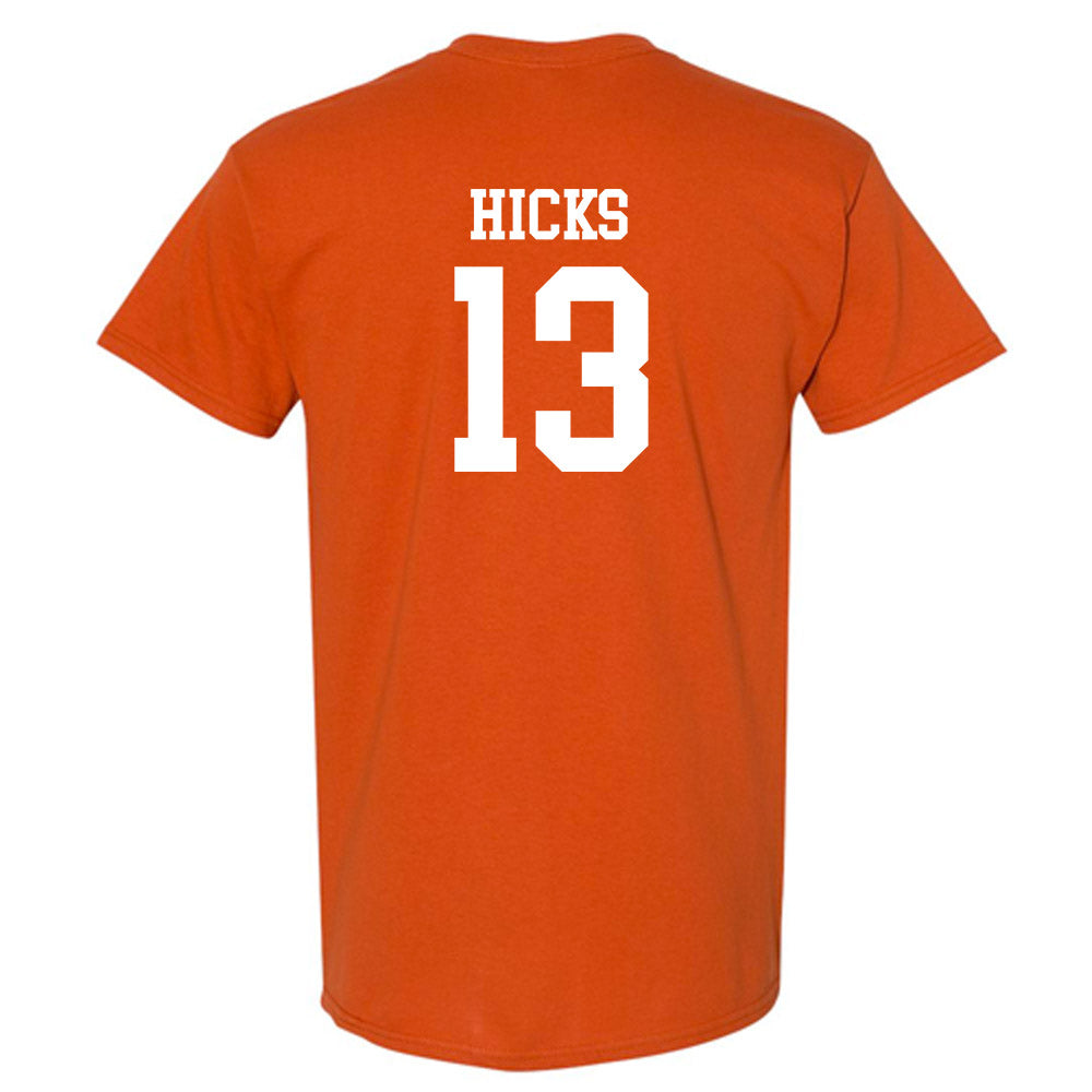 Texas - NCAA Football : Zelus Hicks - Classic Shersey T-Shirt-1