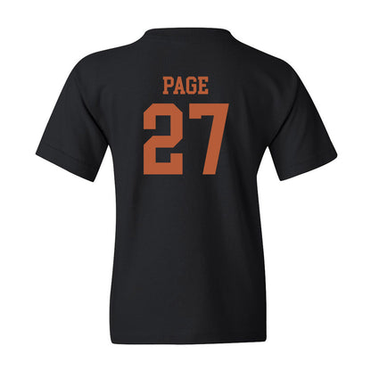 Texas - NCAA Football : Colin Page - Classic Shersey Youth T-Shirt