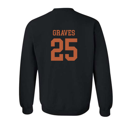 Texas - NCAA Women's Basketball : Sarah Graves - Crewneck Sweatshirt