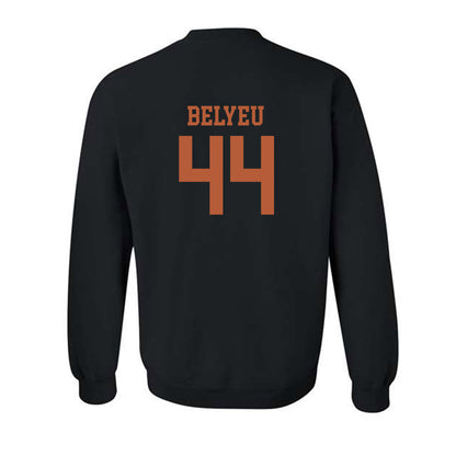 Texas - NCAA Baseball : Max Belyeu - Crewneck Sweatshirt