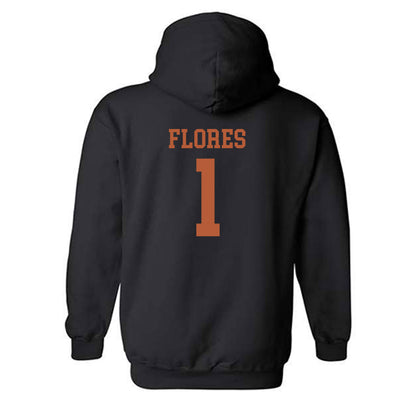 Texas - NCAA Baseball : Jalin Flores - Hooded Sweatshirt