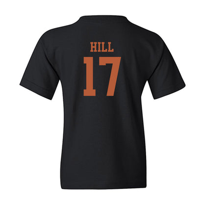 Texas - NCAA Baseball : Will Hill - Classic Shersey Youth T-Shirt-1