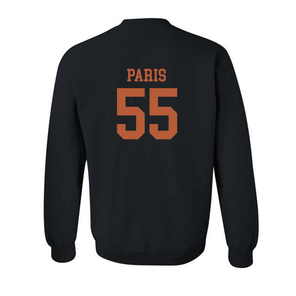 Texas - NCAA Baseball : Jack Paris - Classic Shersey Crewneck Sweatshirt-1