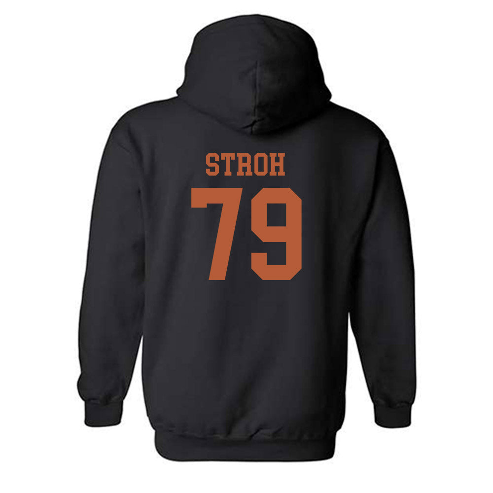 Texas - NCAA Football : Connor Stroh - Hooded Sweatshirt