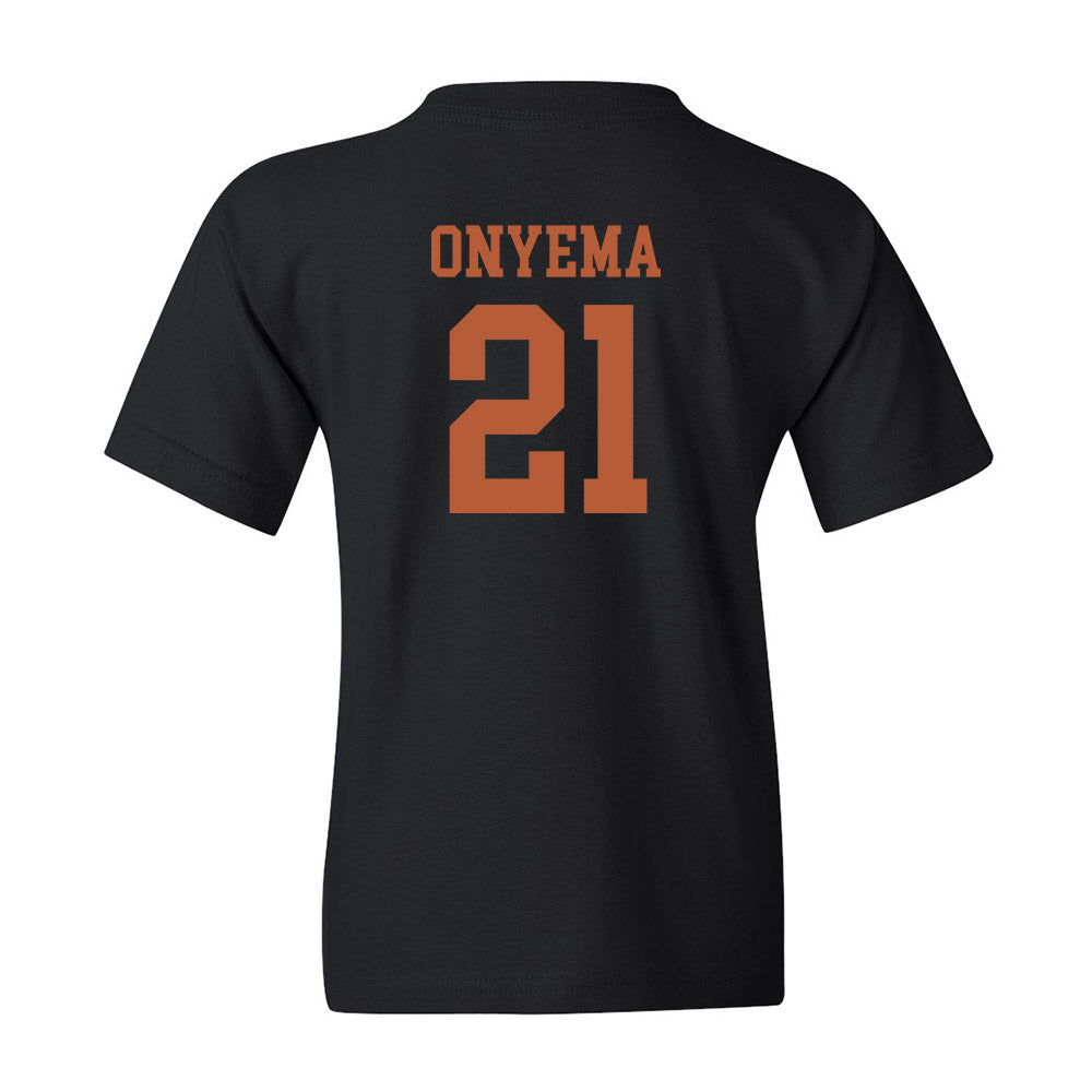 Texas - NCAA Men's Basketball : Ze’rik Onyema - Youth T-Shirt