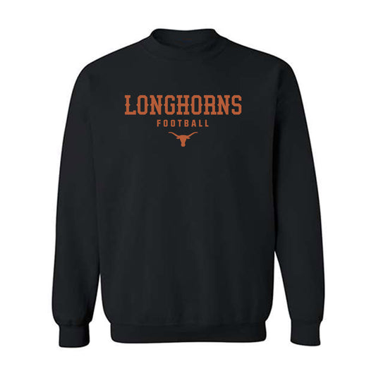 Texas - NCAA Football : Olalekan Orogbo - Classic Shersey Crewneck Sweatshirt-0