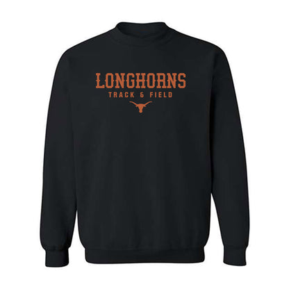 Texas - NCAA Men's Track & Field : John Rutledge - Classic Shersey Crewneck Sweatshirt-0