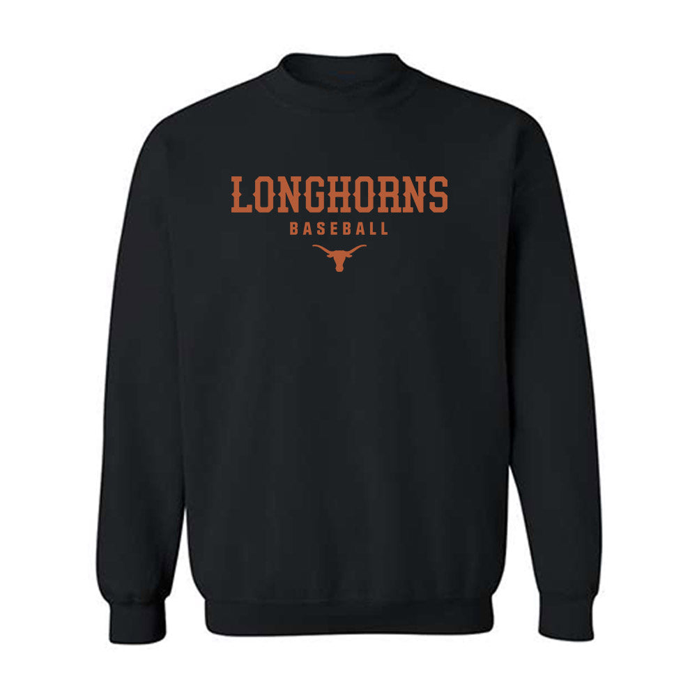 Texas - NCAA Baseball : Donovan Jordan - Classic Shersey Crewneck Sweatshirt-0