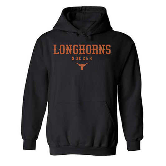 Texas - NCAA Women's Soccer : Amaya Haley - Classic Shersey Hooded Sweatshirt-0