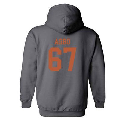 Texas - NCAA Football : Malik Agbo - Classic Shersey Hooded Sweatshirt-1