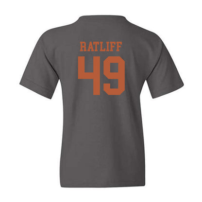 Texas - NCAA Football : Ian Ratliff - Classic Shersey Youth T-Shirt-1