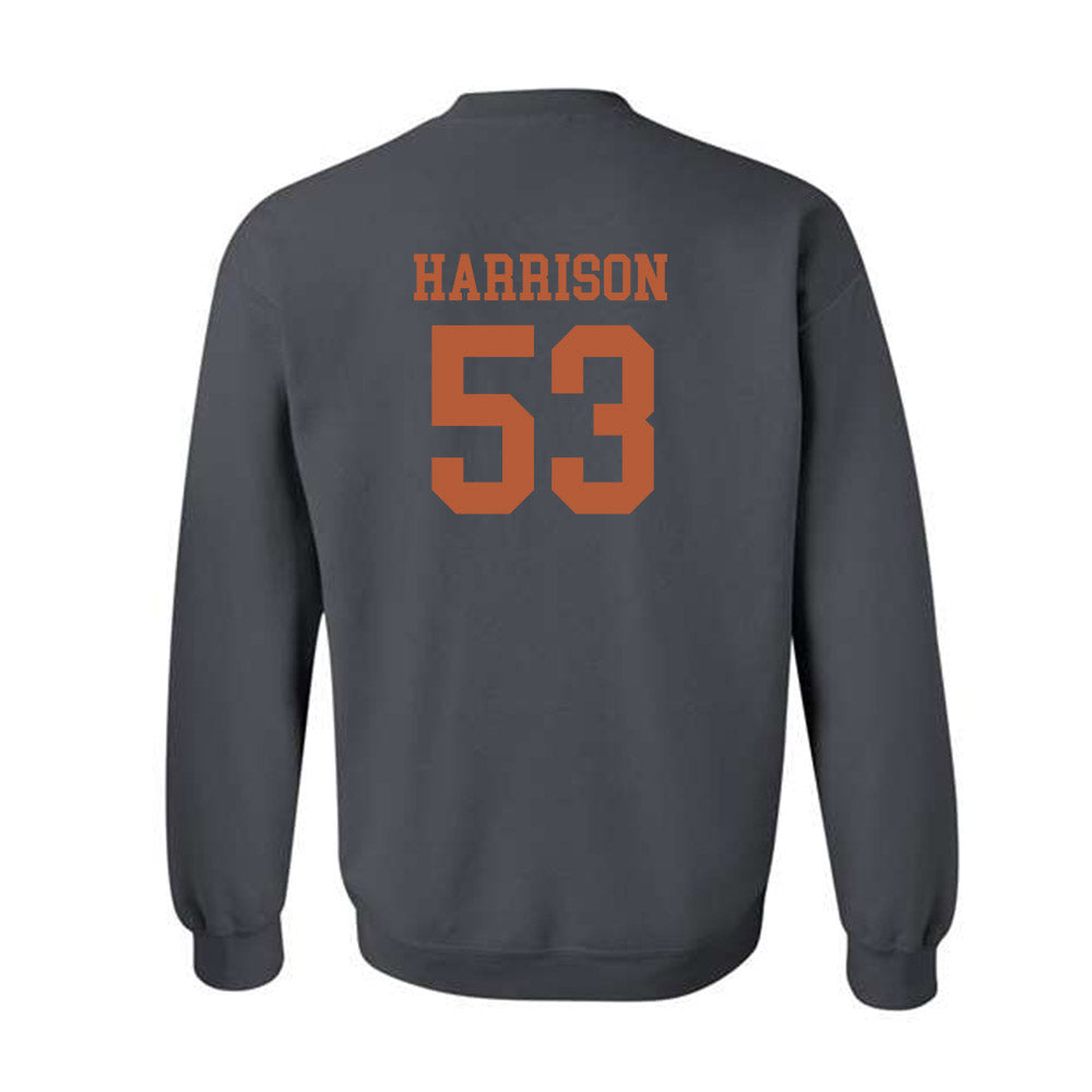 Texas - NCAA Baseball : Luke Harrison - Classic Shersey Crewneck Sweatshirt-1