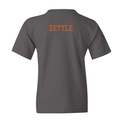 Texas - NCAA Men's Swimming & Diving : Alex Zettle - Classic Shersey Youth T-Shirt-1