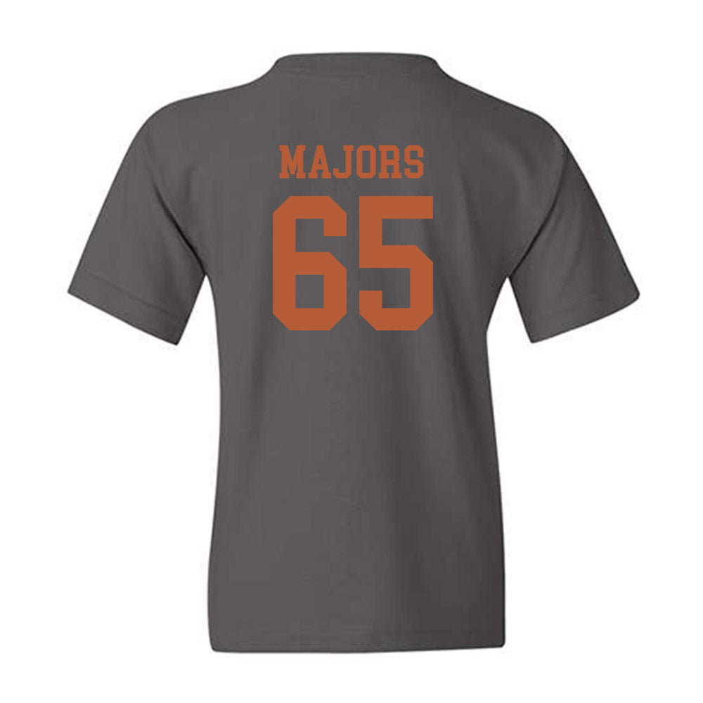 Texas - NCAA Football : Jake Majors - Classic Shersey Youth T-Shirt-1