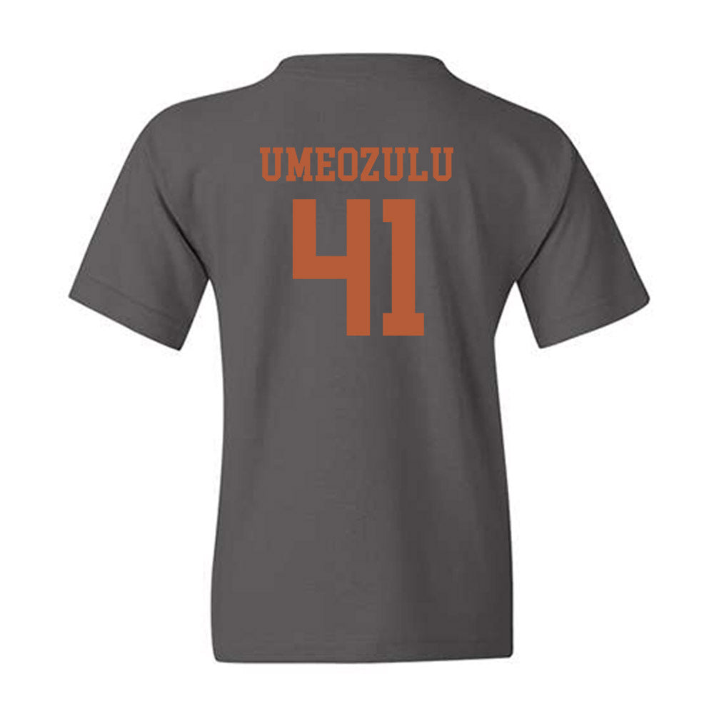 Texas - NCAA Football : Ziky Umeozulu - Classic Shersey Youth T-Shirt-1