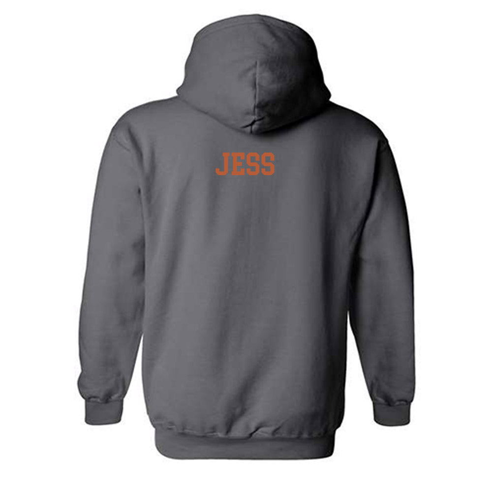 Texas - NCAA Women's Cross Country : Eva Jess - Classic Shersey Hooded Sweatshirt-1